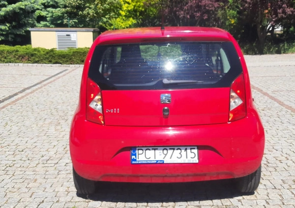 Seat Mii cena 12999 przebieg: 64283, rok produkcji 2015 z Czarnków małe 154